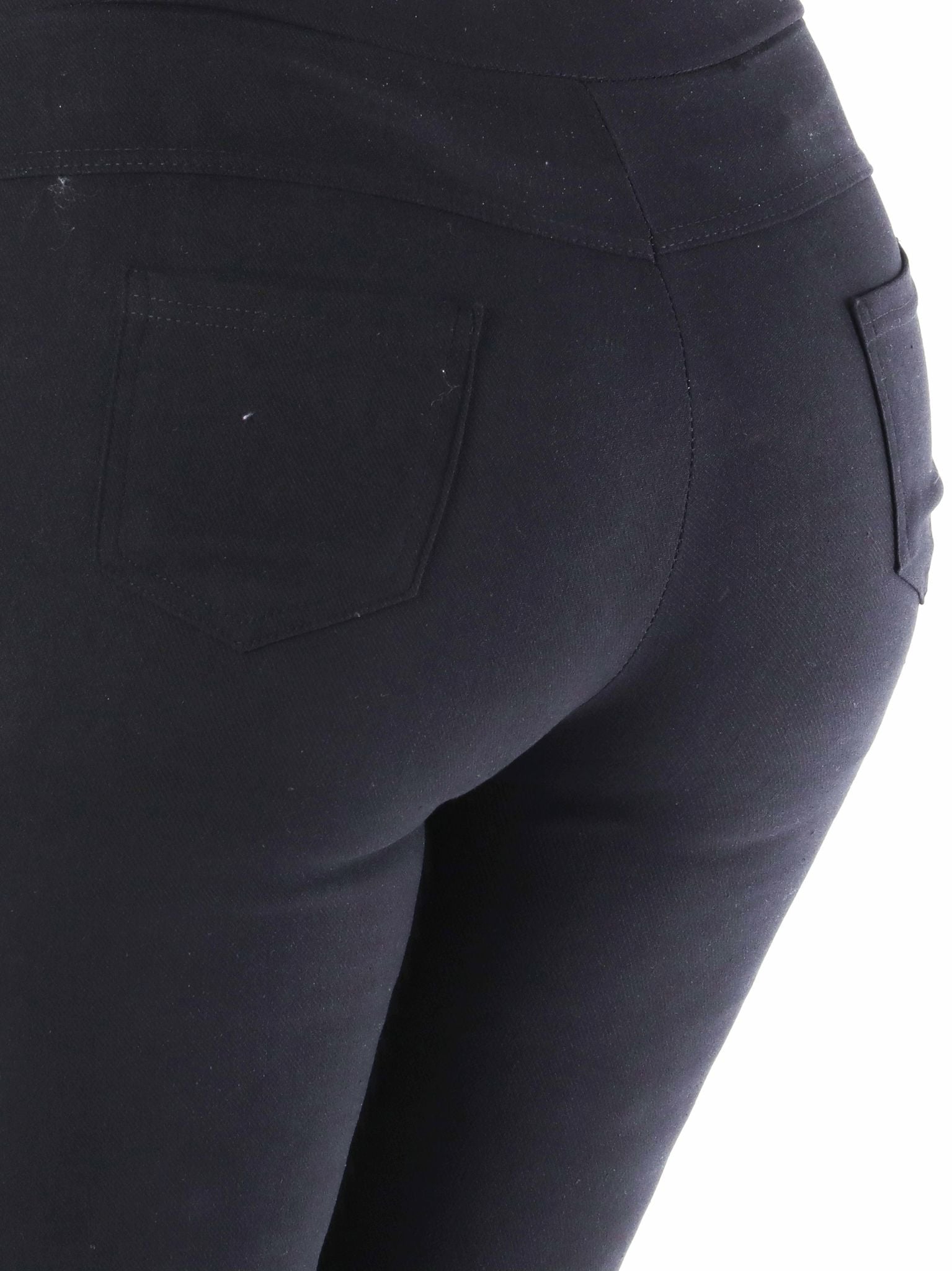 Kaya - Byxor med guldknappar och volangfåll